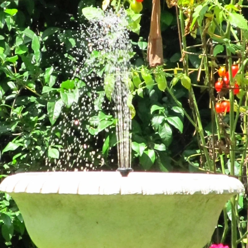 Solar Powered Fountain Water Suction Cups for Home Courtyard Garden Pool Pond Birds Baths Water Pump Solar Fountain Decor 
Solar Powered Fountain Water Suction Cups for Home Courtyard Garden Pool Pond Birds Baths Water Pump Solar Fountain Decor