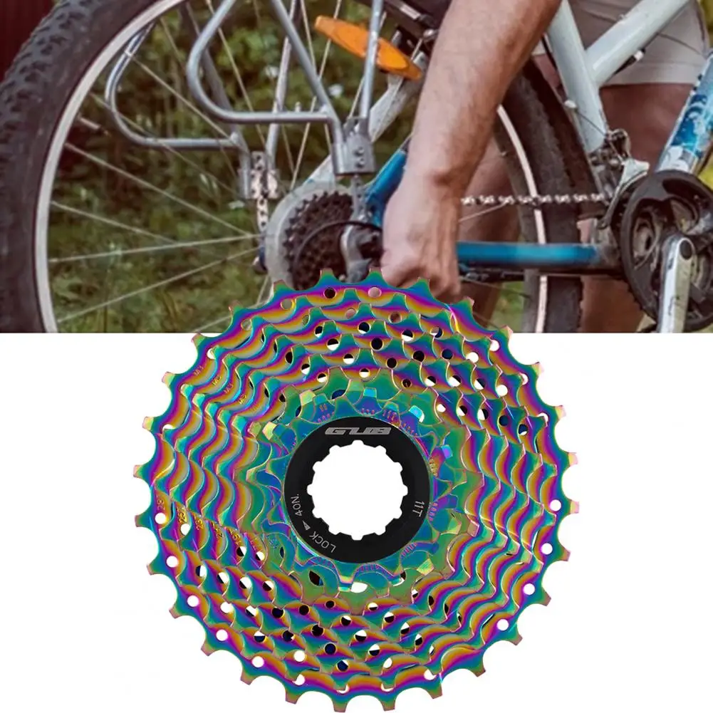 Sprocket colorful 28T electroplating 10S hollow mud hole lost gear cassette bicycle rear gear peas de bicicleta Freewheel
Sprocket colorful 28T electroplating 10S hollow mud hole lost gear cassette bicycle rear gear peas de bicicleta Freewheel