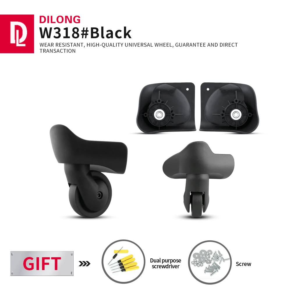 DILONG Hangsheng A - 39 Luggage swivel wheels replacement pulleys scaffold wheel accessories shock absorption detachable
DILONG Hangsheng A - 39 Luggage swivel wheels replacement pulleys scaffold wheel accessories shock absorption detachable