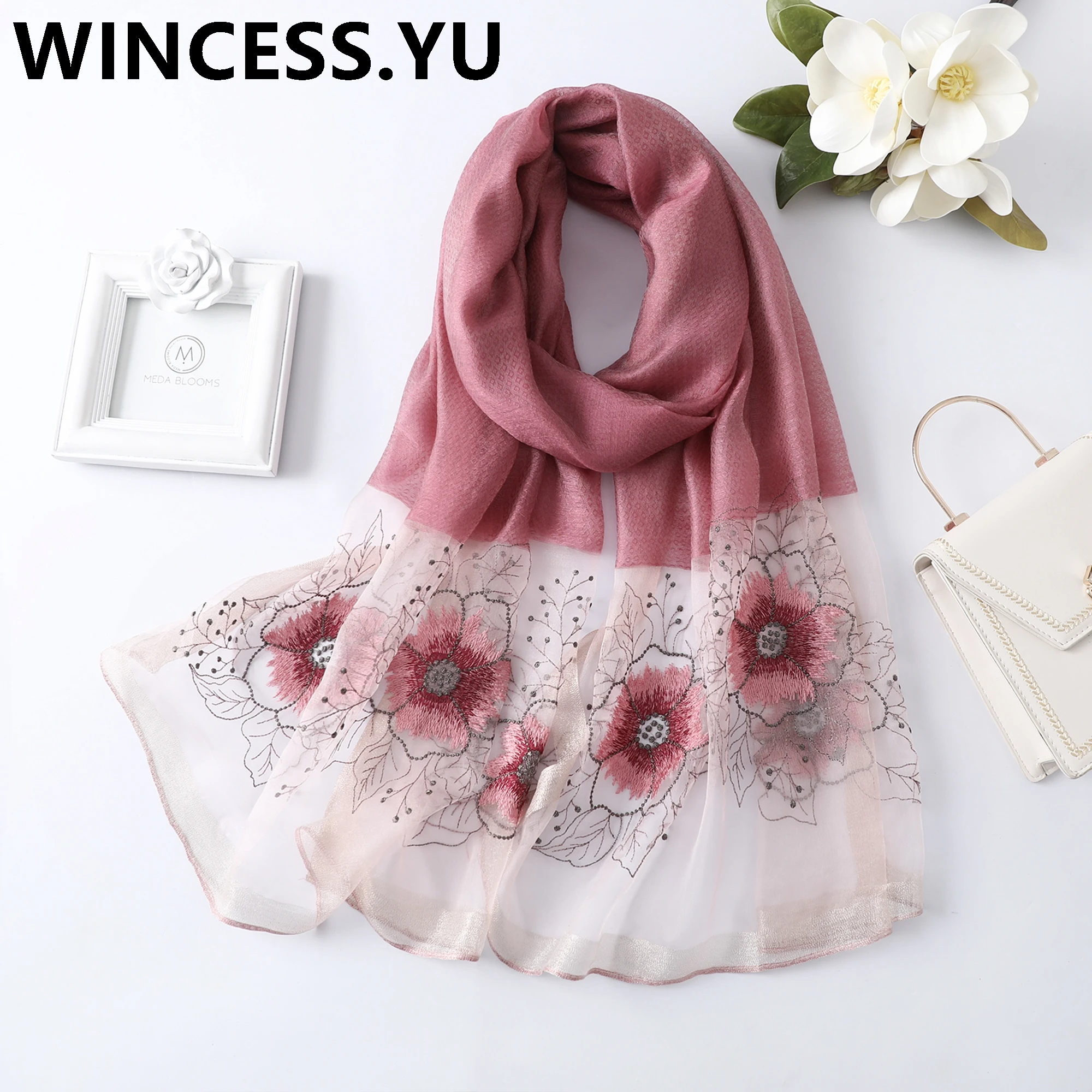 2019 spring autumn ladies silk scarf embroider scarves shawl and wraps long flower scarf for women pashmina scarves
2019 spring autumn ladies silk scarf embroider scarves shawl and wraps long flower scarf for women pashmina scarves