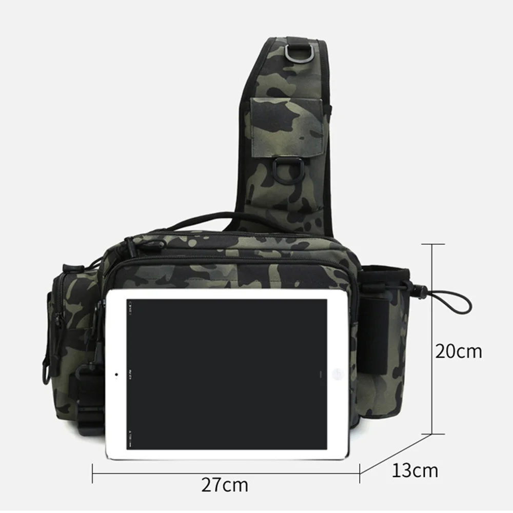 Многофункциональные сумки для рыболовных снастей, сумка через плечо на одно плечо, поясная сумка, сумка для хранения рыболовных снастей и п... 
Многофункциональные сумки для рыболовных снастей, сумка через плечо на одно плечо, поясная сумка, сумка для хранения рыболовных снастей и п...