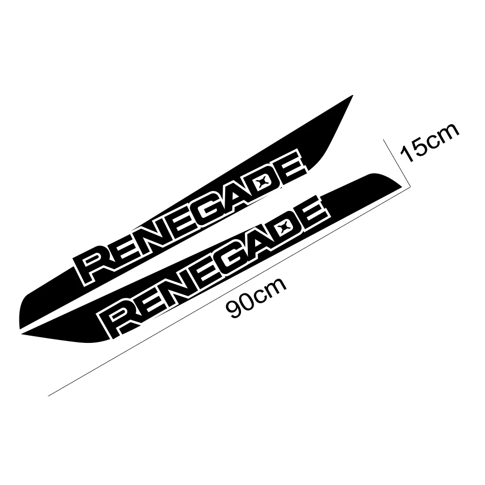 2PCS Automobiles Decoration Car Styling Hood Cover Sport Stickers For Jeep Renegade Auto Vinyl PVC Film Decals Car Accessories
2PCS Automobiles Decoration Car Styling Hood Cover Sport Stickers For Jeep Renegade Auto Vinyl PVC Film Decals Car Accessories