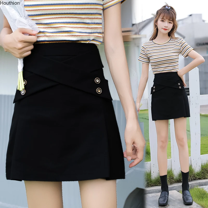 Houthion Slim Women's Clothing New Casual Fashion Solid Color Splicing A-line High Waist Zipper Bag Hip Skirt Spring/autumn
Houthion Slim Women's Clothing New Casual Fashion Solid Color Splicing A-line High Waist Zipper Bag Hip Skirt Spring/autumn