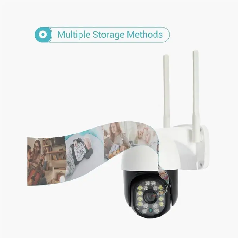 CHPT1 1080P 2MP Digital Zoom PTZ WiFi IP Camera IP66 Waterproof Wireless Security CCTV System Camera Audio Surveillance Camera
CHPT1 1080P 2MP Digital Zoom PTZ WiFi IP Camera IP66 Waterproof Wireless Security CCTV System Camera Audio Surveillance Camera