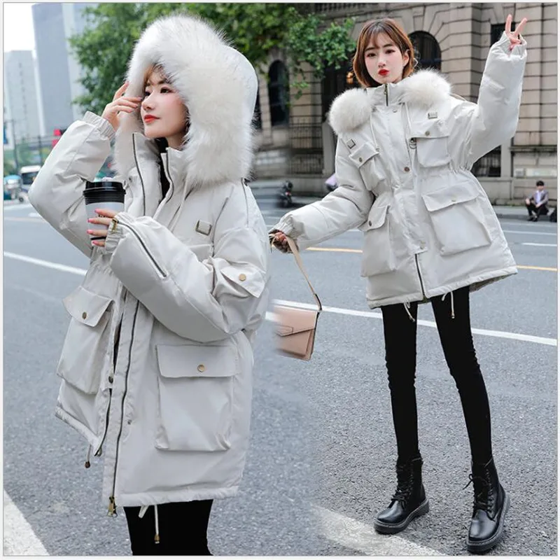 women clothing New warm Cotton winter women coat plus size Women's winter jacket with hat fur collar female parkas Casaco R761
women clothing New warm Cotton winter women coat plus size Women's winter jacket with hat fur collar female parkas Casaco R761