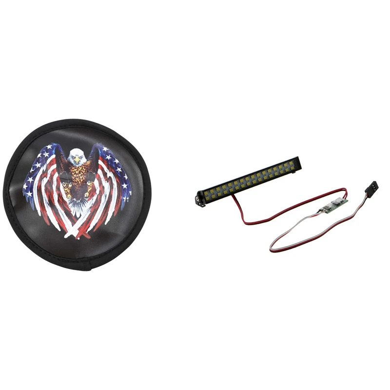 Spare Tires 115-120Mm Tyres Cover For Traxxas Trx4 Wheel Rc Crawler Part Accessory & LED Roof Lamp Light Bar
Spare Tires 115-120Mm Tyres Cover For Traxxas Trx4 Wheel Rc Crawler Part Accessory & LED Roof Lamp Light Bar