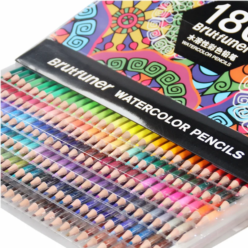 48/72/120/160/180Color Professional Oil Color Pencils Wood Soft Watercolor Pencil For School Draw Sketch Art Supplies
48/72/120/160/180Color Professional Oil Color Pencils Wood Soft Watercolor Pencil For School Draw Sketch Art Supplies