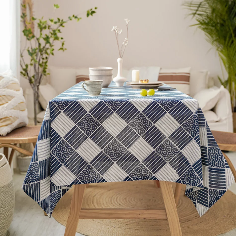 Japanese Style And Wind Imitation Cotton And Linen Wave Corrugated Tablecloth Home Hotel Tea Table Party Decoration Table Cloth
Japanese Style And Wind Imitation Cotton And Linen Wave Corrugated Tablecloth Home Hotel Tea Table Party Decoration Table Cloth