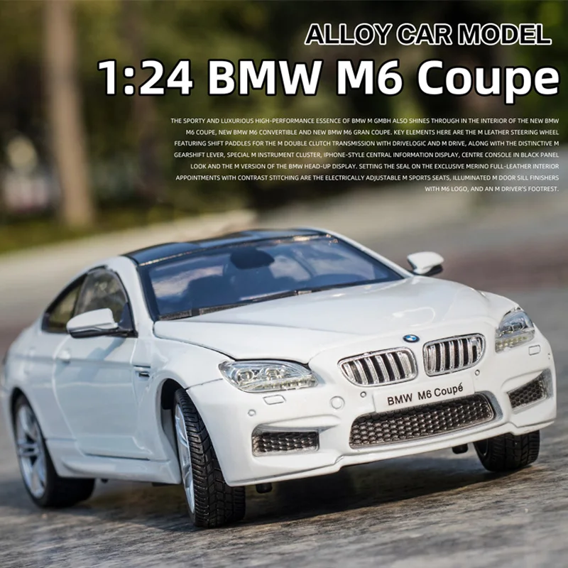 1:24 BMW-M6 Car Model Alloy Car Die Cast Model Toy Car Kid Toy BirthdayChristmas Gifts Free Shipping
1:24 BMW-M6 Car Model Alloy Car Die Cast Model Toy Car Kid Toy BirthdayChristmas Gifts Free Shipping