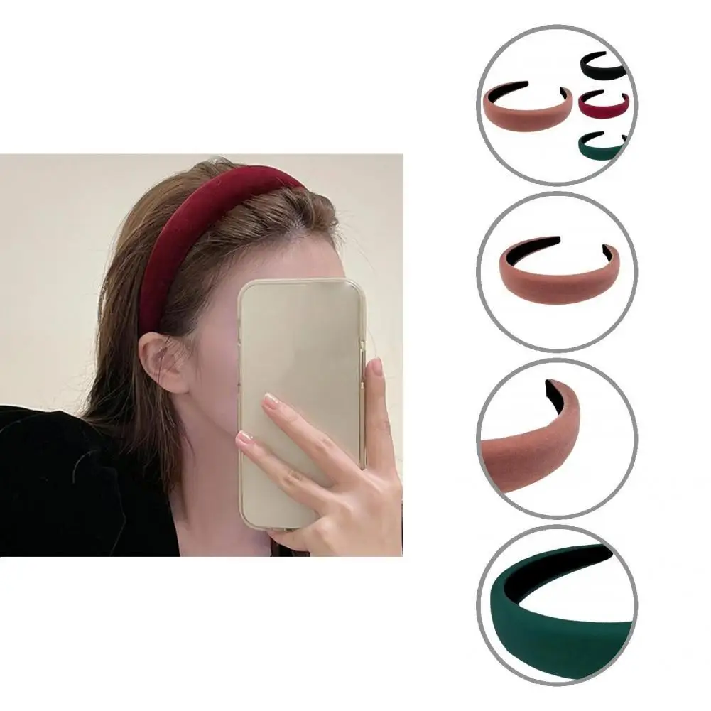 Hair Band Delicate Synthetic Sponge Eye-catching Korean Style Hair Hoop for Dating Wide Hair Band Press Hair Band
Hair Band Delicate Synthetic Sponge Eye-catching Korean Style Hair Hoop for Dating Wide Hair Band Press Hair Band