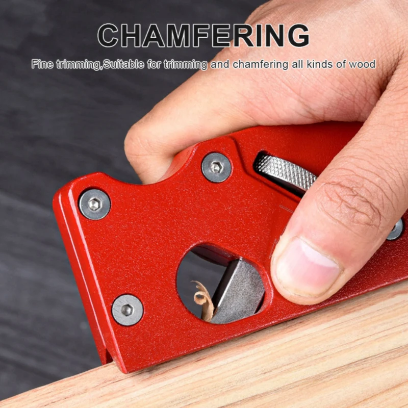 Portable Wood Planer Woodworking Chamfering Planer 45 Degree Bevel Hand Corner Shaving Planer DIY Woodcraft Chamfer Deburring
Portable Wood Planer Woodworking Chamfering Planer 45 Degree Bevel Hand Corner Shaving Planer DIY Woodcraft Chamfer Deburring