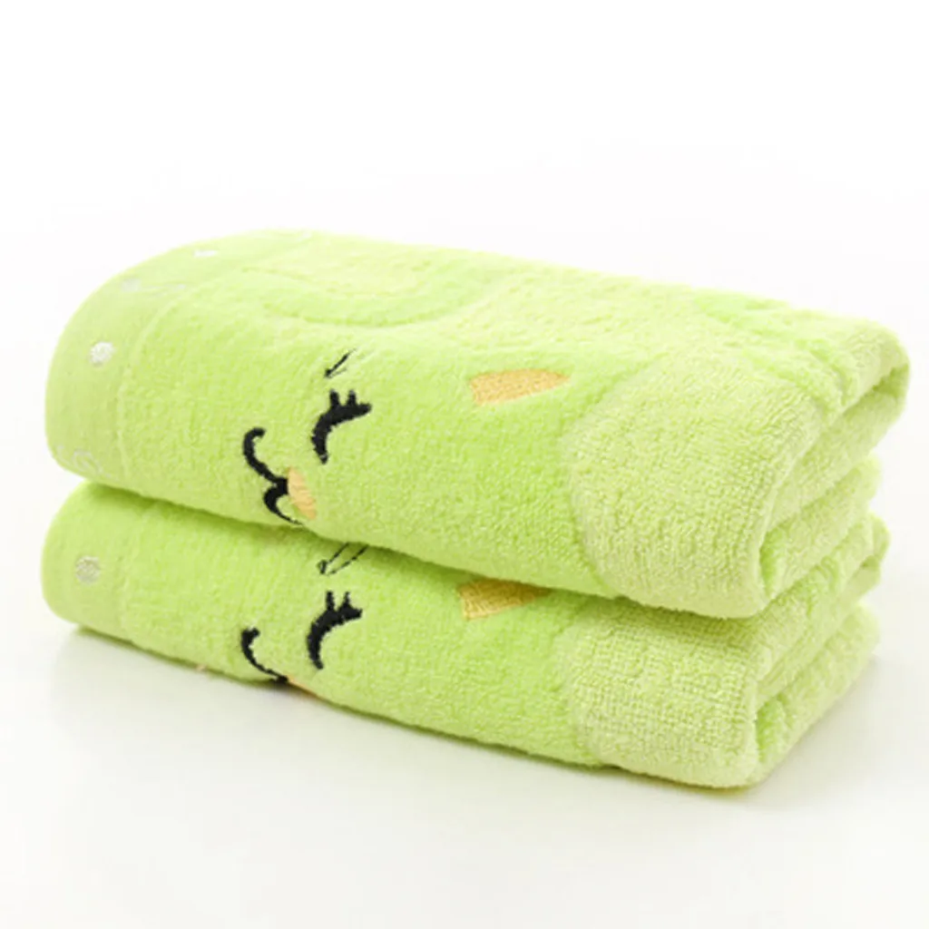 Solid Color Cat Pattern Kids Towel Soft Skin-friendly Baby Cotton Washcloth Bath Towel Washing Face Cloth Wiper 
Solid Color Cat Pattern Kids Towel Soft Skin-friendly Baby Cotton Washcloth Bath Towel Washing Face Cloth Wiper