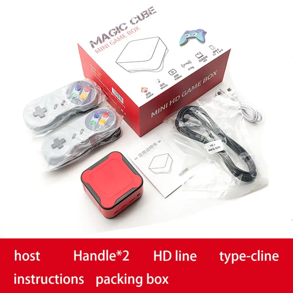 Mini Game Console HDMI TV/Computer Output Built-in Speaker Retro Vidoe Game Console with 2 Joystick
Mini Game Console HDMI TV/Computer Output Built-in Speaker Retro Vidoe Game Console with 2 Joystick