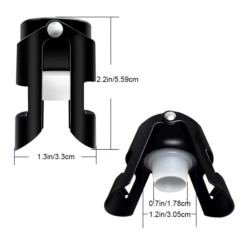 3PCS Stainless Steel Champagne Wine Bottle Stopper Portable Sealer Bar Stopper Wine Stopper Sparkling Wine Champagne Cap
3PCS Stainless Steel Champagne Wine Bottle Stopper Portable Sealer Bar Stopper Wine Stopper Sparkling Wine Champagne Cap