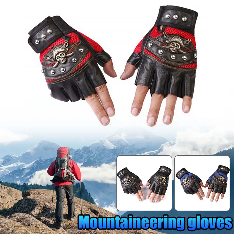 Half-Finger Gloves Motorcycle Riding Gloves Wear-Resistant Outdoor Half-Finger Gloves Durable Hiking Riding Gloves Sports
Half-Finger Gloves Motorcycle Riding Gloves Wear-Resistant Outdoor Half-Finger Gloves Durable Hiking Riding Gloves Sports