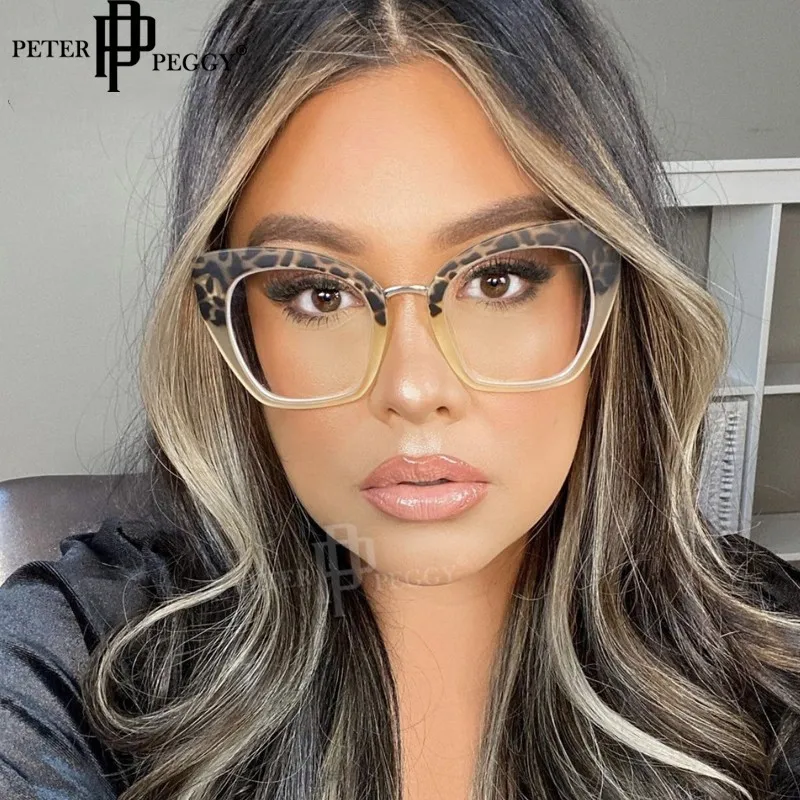 Glasses Frames Women Cat Eye Luxury Brand Designer Fashion Leopard Men Glasses Square Prescription Myopia Eyeglasses Frames
Glasses Frames Women Cat Eye Luxury Brand Designer Fashion Leopard Men Glasses Square Prescription Myopia Eyeglasses Frames