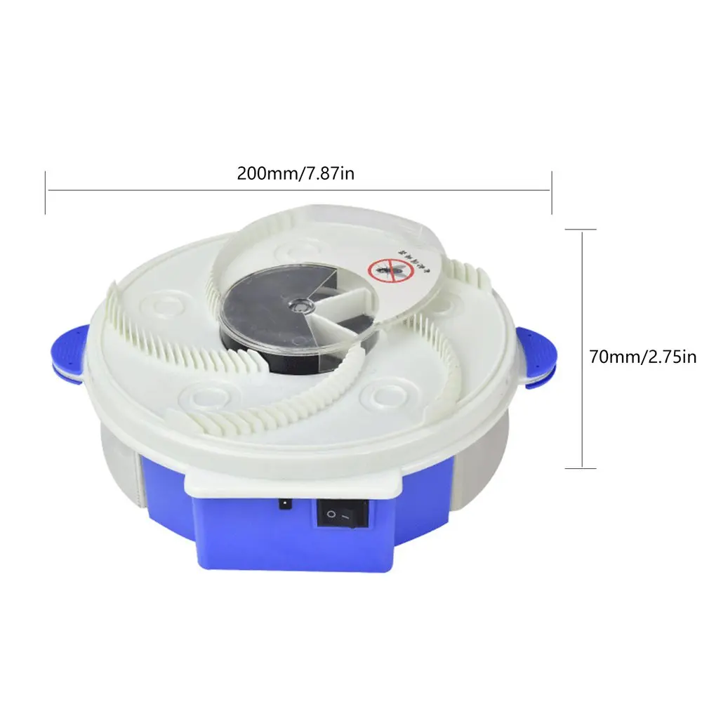 Electric Effective Fly Trap Pest Device Insect Catcher Automatic Flycatcher Fly Trap Catching Artifacts Insect Trap Usb plug
Electric Effective Fly Trap Pest Device Insect Catcher Automatic Flycatcher Fly Trap Catching Artifacts Insect Trap Usb plug