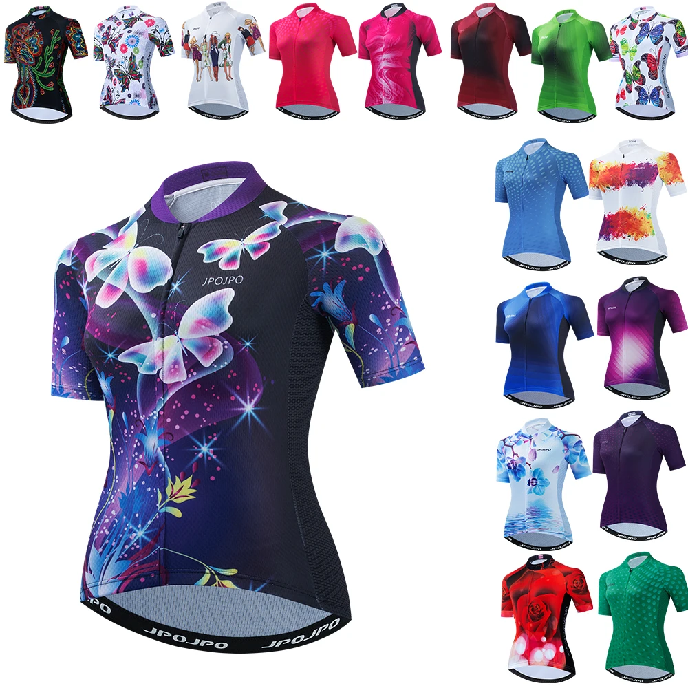 JPOJPO Women's Cycling Jersey 2021 Pro Team Cycling Clothing Tops Maillot Ciclismo Breathable MTB Bike Jersey Road Bicycle Shirt 
JPOJPO Women's Cycling Jersey 2021 Pro Team Cycling Clothing Tops Maillot Ciclismo Breathable MTB Bike Jersey Road Bicycle Shirt