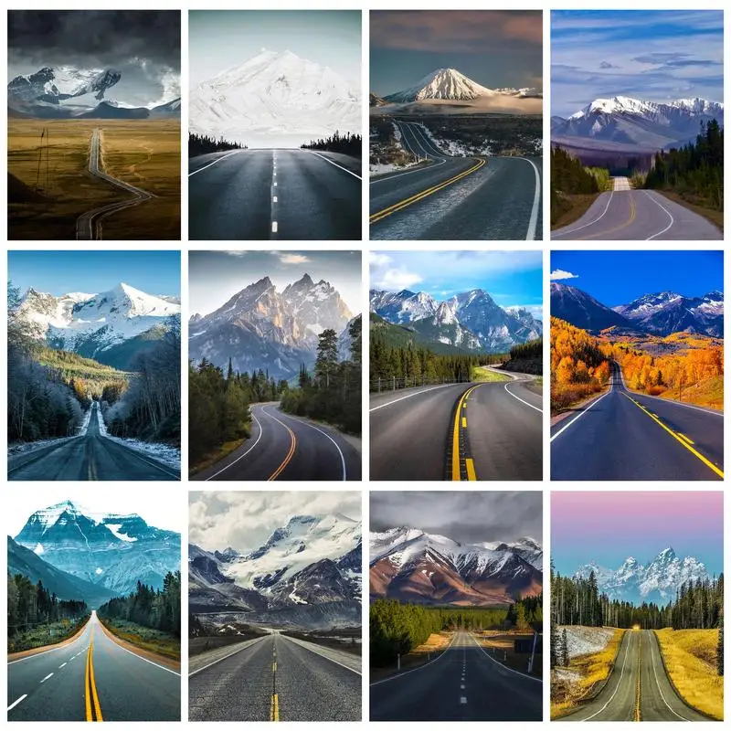 GATYZTORY 40x50cm Highway Frame Diy Painting By Numbers Landscape Acrylic Paint By Number Wall Art Picture Handpainted For Home
GATYZTORY 40x50cm Highway Frame Diy Painting By Numbers Landscape Acrylic Paint By Number Wall Art Picture Handpainted For Home
