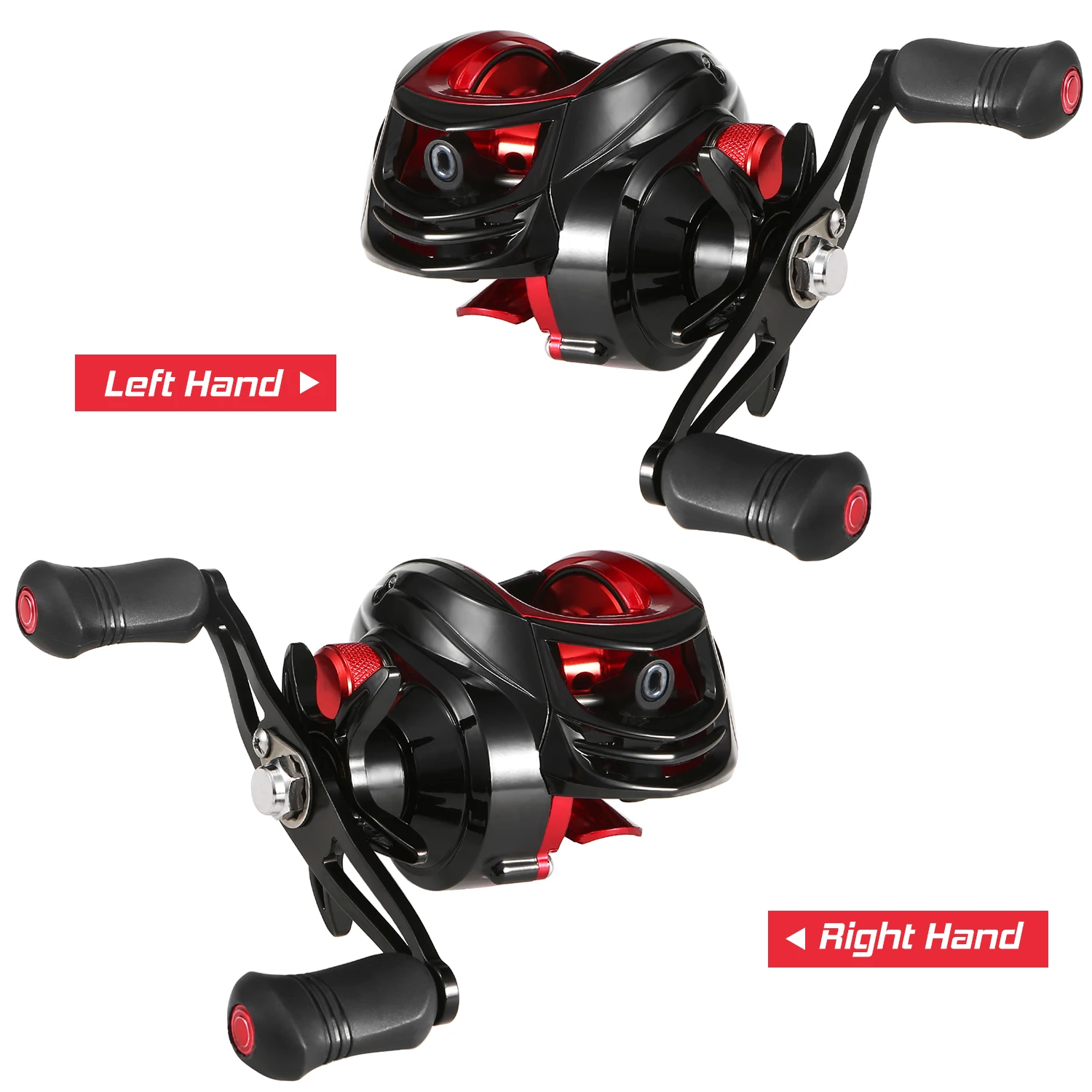Baitcasting Reel 18+1BB Ball Bearings Baitcasting Fishing Reel High Speed 7.2: 1 Gear Ratio Magnetic Brake System
Baitcasting Reel 18+1BB Ball Bearings Baitcasting Fishing Reel High Speed 7.2: 1 Gear Ratio Magnetic Brake System