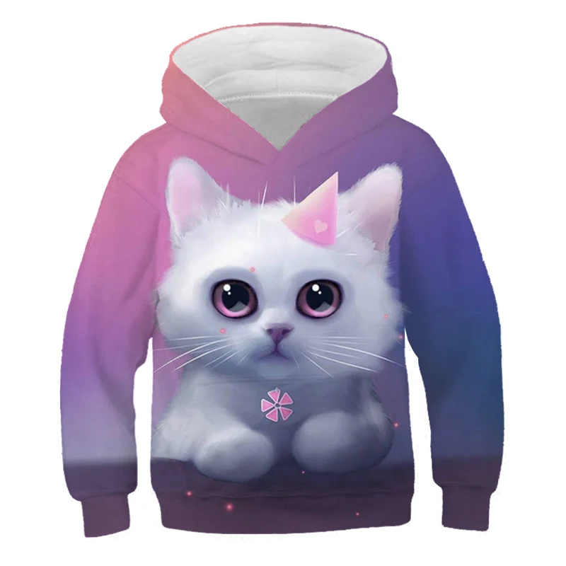 Cat Kids Hoodies Funny Children's Sweatshirts Baby Boys Hoodie Cool Fashion Clothes Girls Casual polyester Little Girls Clothes
Cat Kids Hoodies Funny Children's Sweatshirts Baby Boys Hoodie Cool Fashion Clothes Girls Casual polyester Little Girls Clothes
