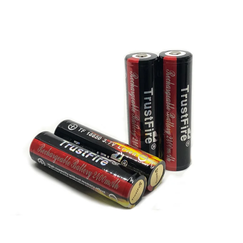 

TrustFire Protected 18650 3.7V 2400mah Li-ion Battery Rechargeable Lithium Batteries Cell with PCB For Flashlights Torches