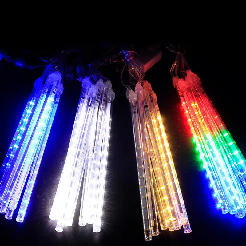 30cm LED Meteor Shower Garland Holiday Solar Light Strip Outdoor Waterproof Fairy Lights for Garden Christmas Wedding Decoration
30cm LED Meteor Shower Garland Holiday Solar Light Strip Outdoor Waterproof Fairy Lights for Garden Christmas Wedding Decoration
