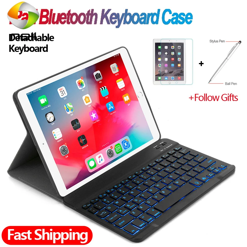Bluetooth Keyboard Case for Apple iPad 9.7 2017 2018 5th 6th 5 6 Generation Backlit Keyboard Case for iPad Air 1 Air 2 Cover 
Bluetooth Keyboard Case for Apple iPad 9.7 2017 2018 5th 6th 5 6 Generation Backlit Keyboard Case for iPad Air 1 Air 2 Cover