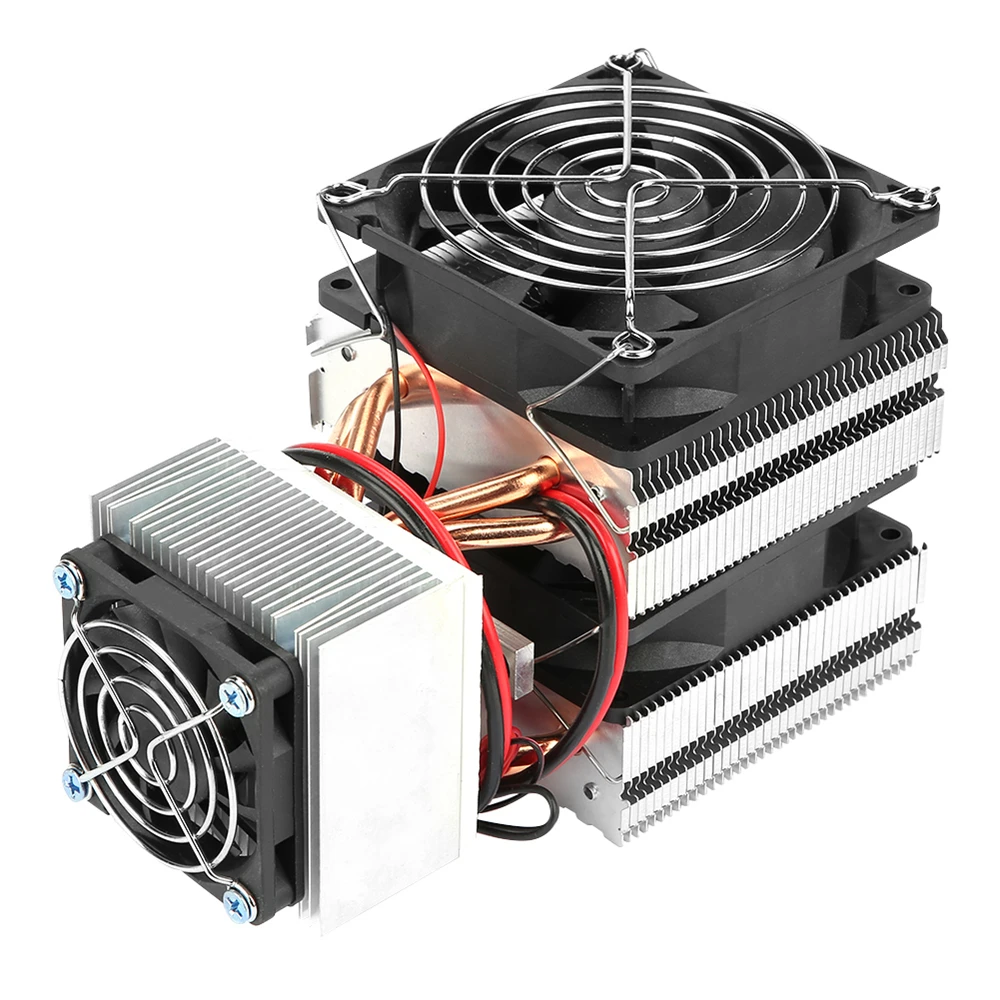 DC 12V Peltier Refrigeration Cooling Air Cooling Radiator DIY Fridge Cooler System 20A 180W Semiconductor Mini Air Conditioner
DC 12V Peltier Refrigeration Cooling Air Cooling Radiator DIY Fridge Cooler System 20A 180W Semiconductor Mini Air Conditioner