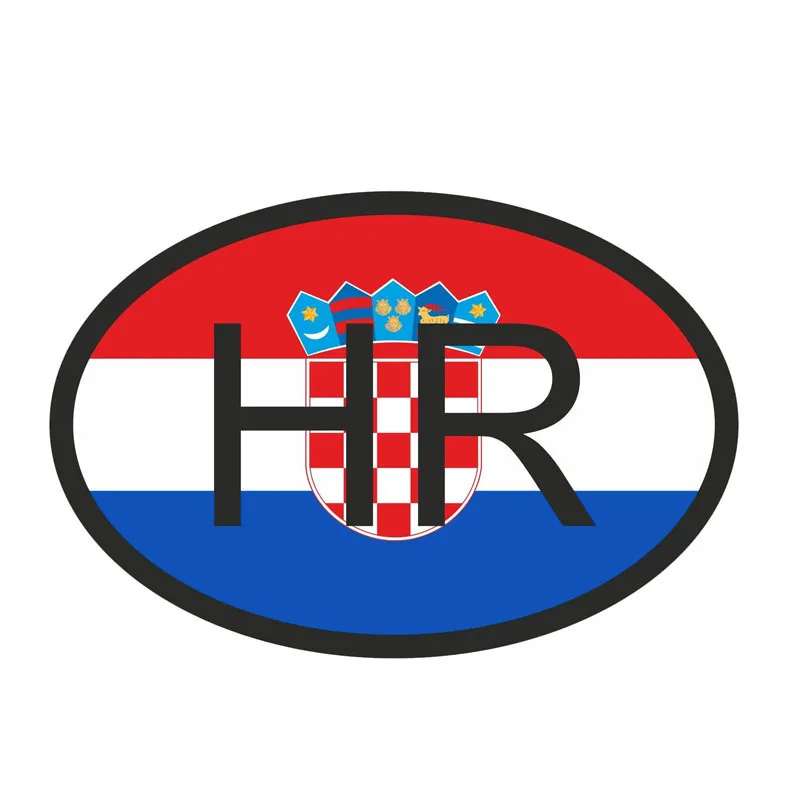 Fashion Car Sticker Croatia HR Flag Country Code Decorative Waterproof Cover Scratches Sunscreen Vinyl Decal Die Cutting
Fashion Car Sticker Croatia HR Flag Country Code Decorative Waterproof Cover Scratches Sunscreen Vinyl Decal Die Cutting