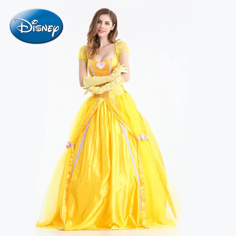 Disney original Beauty and the beast Bell princess dress Halloween cosplay Snow White anime cosplay Costumes for women 2831
Disney original Beauty and the beast Bell princess dress Halloween cosplay Snow White anime cosplay Costumes for women 2831