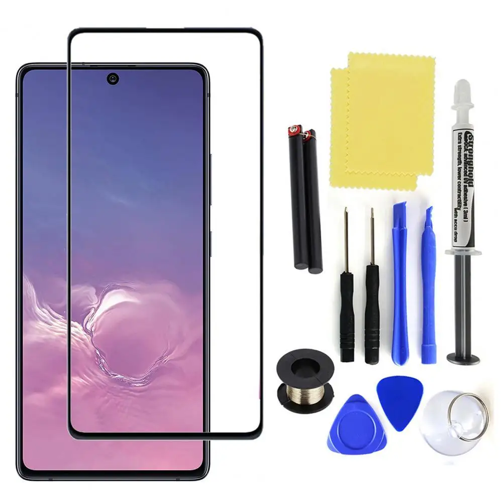 Front Glass Phone Touch Screen Replacement for Samsung Galaxy Note 10 Lite/S10 Lite/S20 FE
Front Glass Phone Touch Screen Replacement for Samsung Galaxy Note 10 Lite/S10 Lite/S20 FE