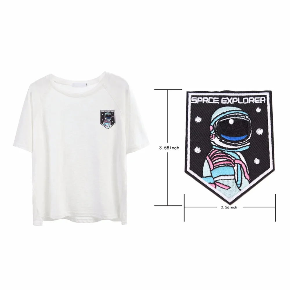 1pc Cool Embroidery Sew Iron On Patch Astronaut Badge Embroidered Applique Transfers Cloth Fabric Applique
1pc Cool Embroidery Sew Iron On Patch Astronaut Badge Embroidered Applique Transfers Cloth Fabric Applique