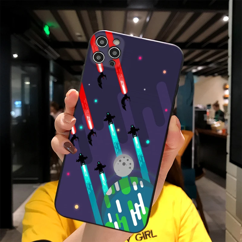 For iPhone Space War Print Soft Matt Apple Case 6 7 8 11 12 Plus Pro X XR MAX 2021 Cover 
For iPhone Space War Print Soft Matt Apple Case 6 7 8 11 12 Plus Pro X XR MAX 2021 Cover
