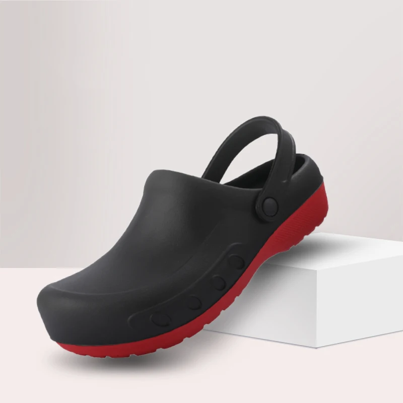 Men Chef Clogs Men Kitchen Shoes Injection Shoes Anti-slip Outsole Comfortable Garden Clogs Waterproof Sandal Big Size 40-46
Men Chef Clogs Men Kitchen Shoes Injection Shoes Anti-slip Outsole Comfortable Garden Clogs Waterproof Sandal Big Size 40-46