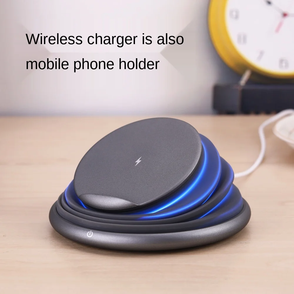 S18 Wireless Charger Multi-function Wireless Charger 10W Fast Charging Colorful Night Light Phone Holder Wireless Charging
S18 Wireless Charger Multi-function Wireless Charger 10W Fast Charging Colorful Night Light Phone Holder Wireless Charging