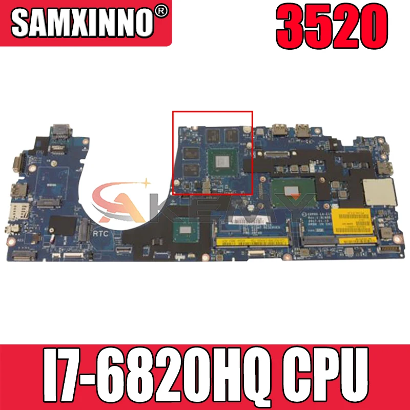 Akemy CPD80 LA-E152P I7-6820HQ для Dell Precision 3520 Материнская плата ноутбука CN-00C368 0C368 DNY4D Материнская плата ноутбука 100% тестирование
Akemy CPD80 LA-E152P I7-6820HQ для Dell Precision 3520 Материнская плата ноутбука CN-00C368 0C368 DNY4D Материнская плата ноутбука 100% тестирование