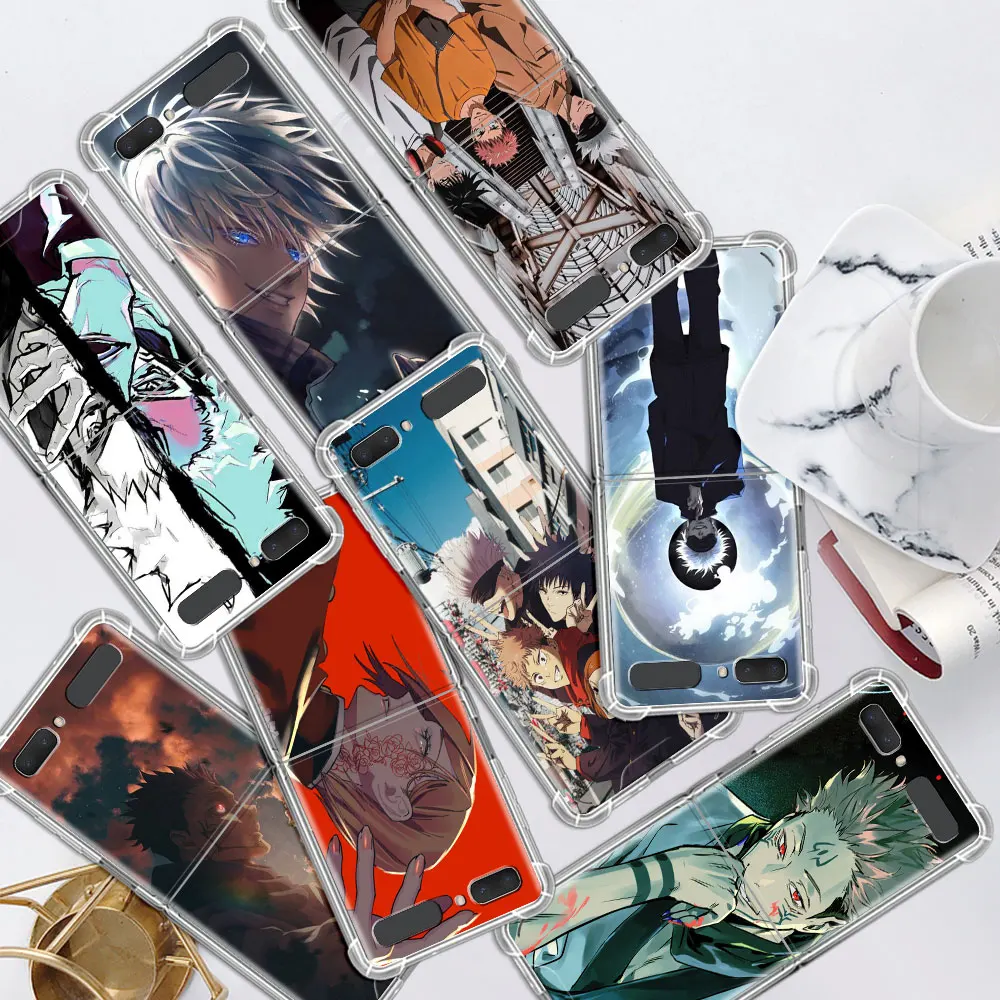 Silicone Phone Case Cover for Samsung Galaxy Z Flip3 Transparent Soft TPU Coque Z Flip 5G Airbag Back Shell Jujutsu Kaisen Anime
Silicone Phone Case Cover for Samsung Galaxy Z Flip3 Transparent Soft TPU Coque Z Flip 5G Airbag Back Shell Jujutsu Kaisen Anime