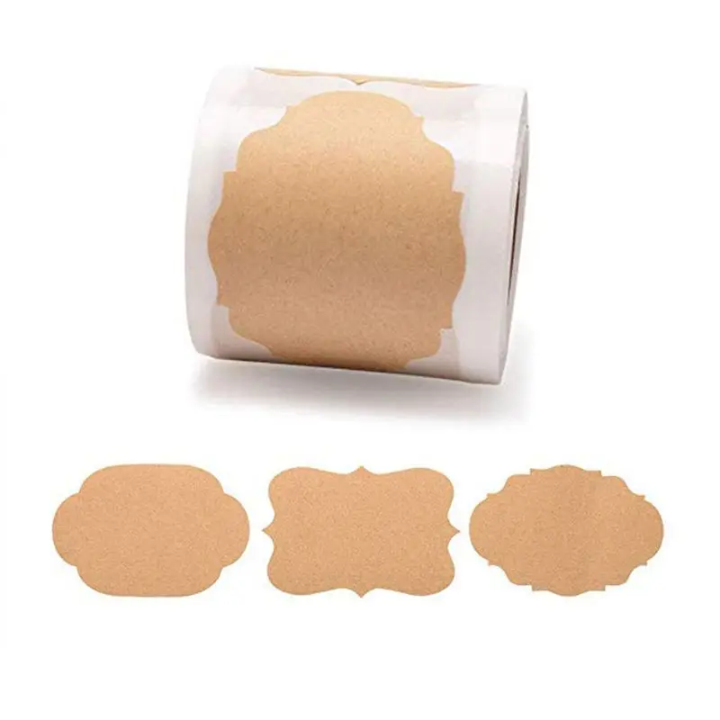300pcs Mason Jar Glass Bottle Adhesive Labels Blank Natural Kraft Sealing Sticker For Cake Baking Packing Christmas Gift Tag DIY
300pcs Mason Jar Glass Bottle Adhesive Labels Blank Natural Kraft Sealing Sticker For Cake Baking Packing Christmas Gift Tag DIY