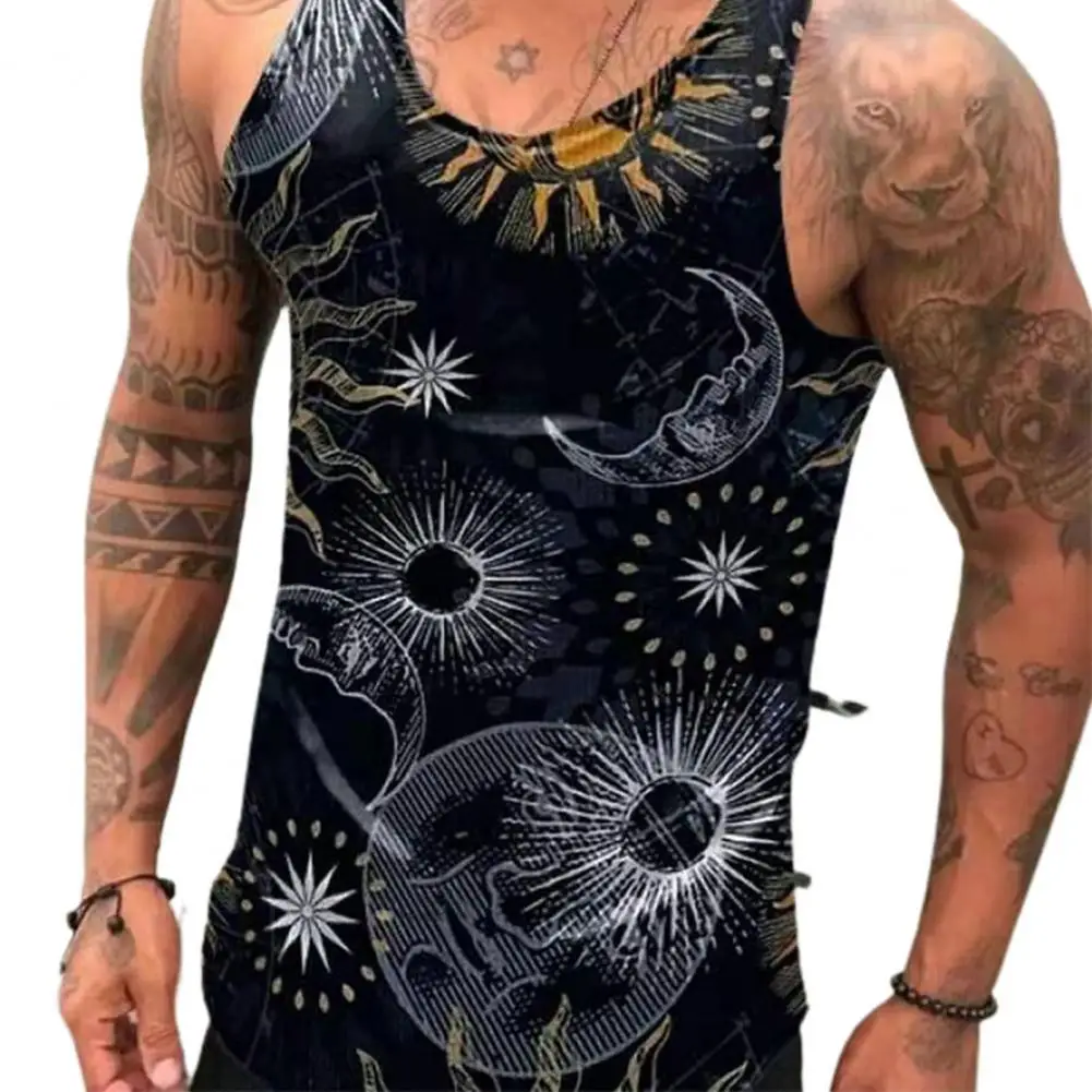 Male T-Shirt Vest Casual Round Neck Breathable Sportswear Men Summer Printing Daily Wear Sweatshirt Tees Sports Tank-Top
Male T-Shirt Vest Casual Round Neck Breathable Sportswear Men Summer Printing Daily Wear Sweatshirt Tees Sports Tank-Top