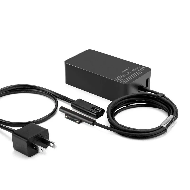 Power Supply Charger Adapter Charging Cable Cord for Microsoft Surface Pro 6/5/4/3 Tablet charging cable 12V to 36W 44W 65W
Power Supply Charger Adapter Charging Cable Cord for Microsoft Surface Pro 6/5/4/3 Tablet charging cable 12V to 36W 44W 65W