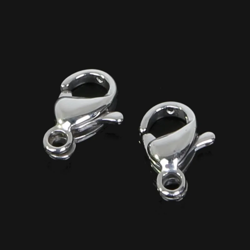 New Arrival 10pcs/lot(5 selection:6x9mm 6.5x10mm 7x12mm 8x13mm 9x15mm) Stainless Steel Lobster Clasp DIY Jewelry Findings
New Arrival 10pcs/lot(5 selection:6x9mm 6.5x10mm 7x12mm 8x13mm 9x15mm) Stainless Steel Lobster Clasp DIY Jewelry Findings