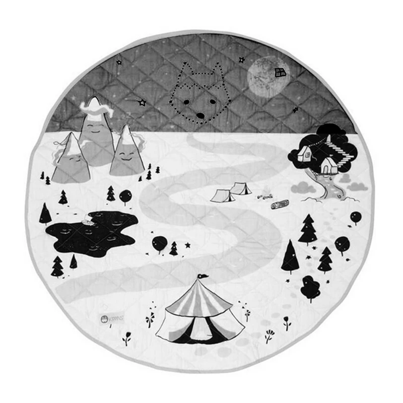 1pc Cold Tone Toy Crawling Learning Area Cotton Rug Developmental Rug Jungle Round Carpet for Baby Sensory Animal Carpet
1pc Cold Tone Toy Crawling Learning Area Cotton Rug Developmental Rug Jungle Round Carpet for Baby Sensory Animal Carpet