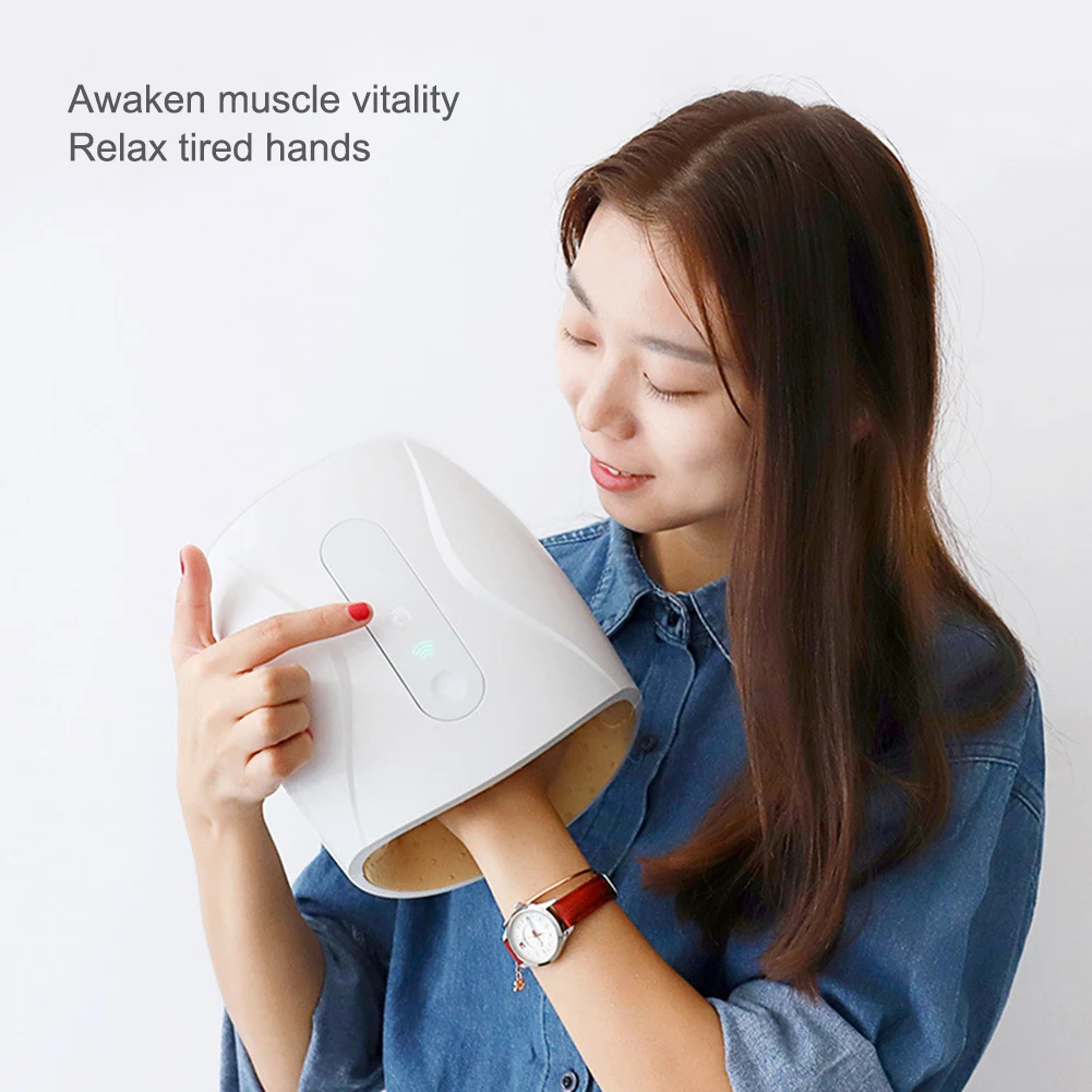 Electric Hand Massager Machine with Heat Physiotherapy Equipment Palm Hand Finger Massager with Air Pressure Heat Compress
Electric Hand Massager Machine with Heat Physiotherapy Equipment Palm Hand Finger Massager with Air Pressure Heat Compress