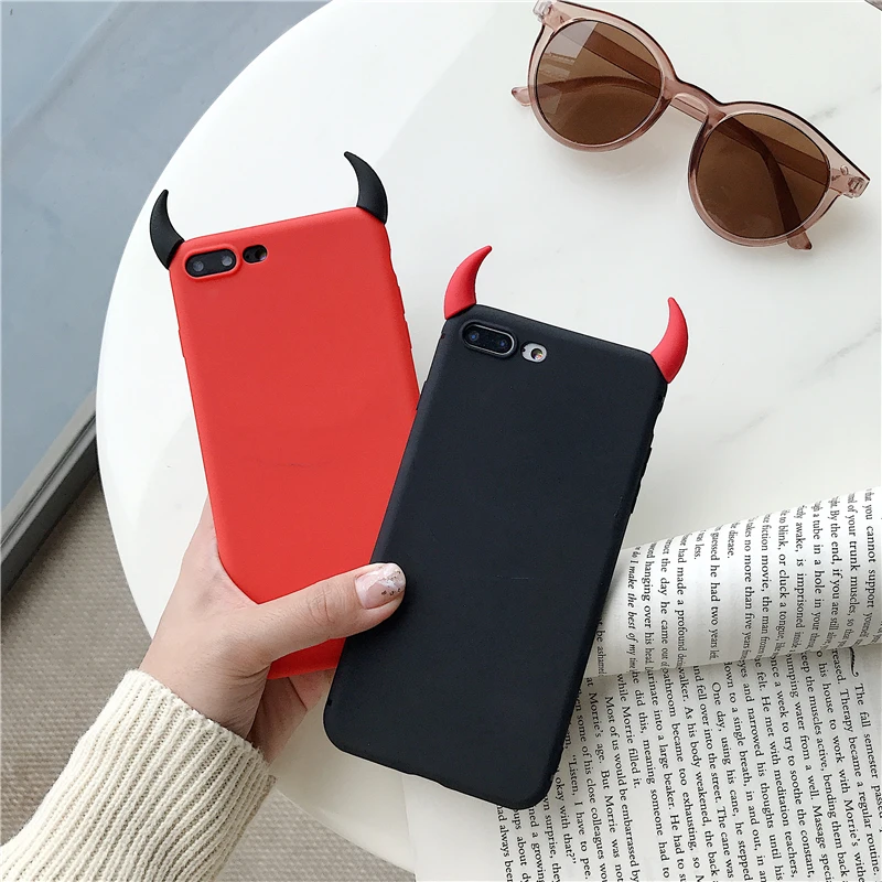 Soft TPU Case Ox Devil Horns Demon Angle Cover for Xiaoi Redmi 4A 4X 5A 5 Plus 6 6A 7 7A GO S2 9T K20 Pro Note 4 4X 5 6 7 8 Pro
Soft TPU Case Ox Devil Horns Demon Angle Cover for Xiaoi Redmi 4A 4X 5A 5 Plus 6 6A 7 7A GO S2 9T K20 Pro Note 4 4X 5 6 7 8 Pro
