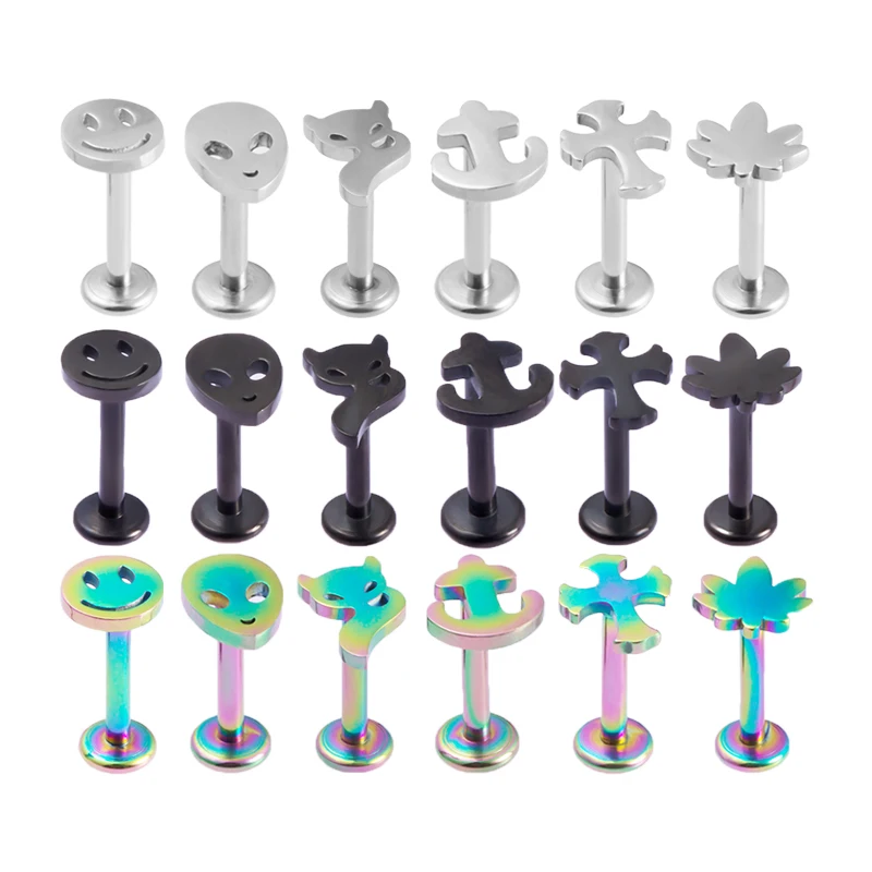 1PC Alien Lip Ring Labret Stud Piercing Bar Stainless Steel Tragus Helix Ear Cartilage Earrings Studs for Women Body Jewelry 16G
1PC Alien Lip Ring Labret Stud Piercing Bar Stainless Steel Tragus Helix Ear Cartilage Earrings Studs for Women Body Jewelry 16G