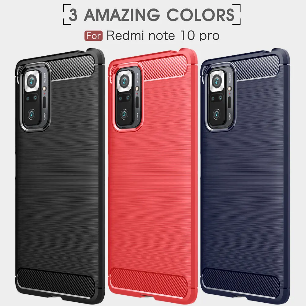 For Xiaomi Redmi Note 10 Pro Max 10S K40 Pro Plus Soft TPU Phone Capa Fundas for Xiaomi Mi 10S Mi 11i Carbon Fiber Phone Case
For Xiaomi Redmi Note 10 Pro Max 10S K40 Pro Plus Soft TPU Phone Capa Fundas for Xiaomi Mi 10S Mi 11i Carbon Fiber Phone Case