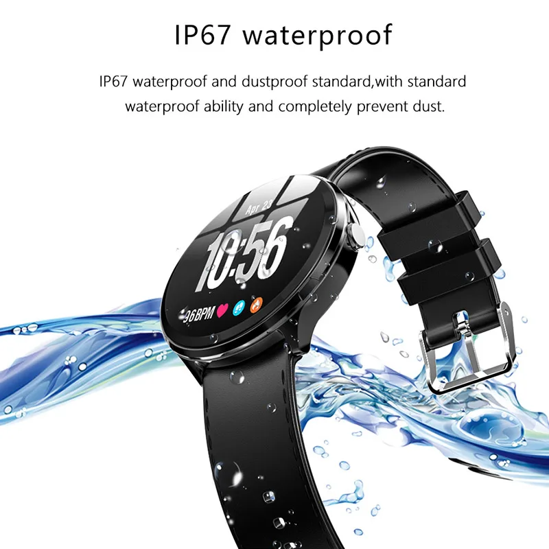 Новые смарт-часы V12 водонепроницаемые для здоровья gps спортивные пульсометр