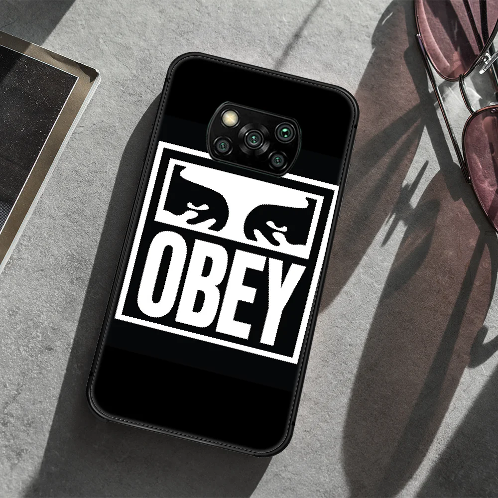 fashion trend Brand obeys Phone case Cover Hull For Xiaomi Mi A2 A3 8 9 9T Note 10 Se Lite Pro black Back 3D Hoesjes Soft Cell
fashion trend Brand obeys Phone case Cover Hull For Xiaomi Mi A2 A3 8 9 9T Note 10 Se Lite Pro black Back 3D Hoesjes Soft Cell