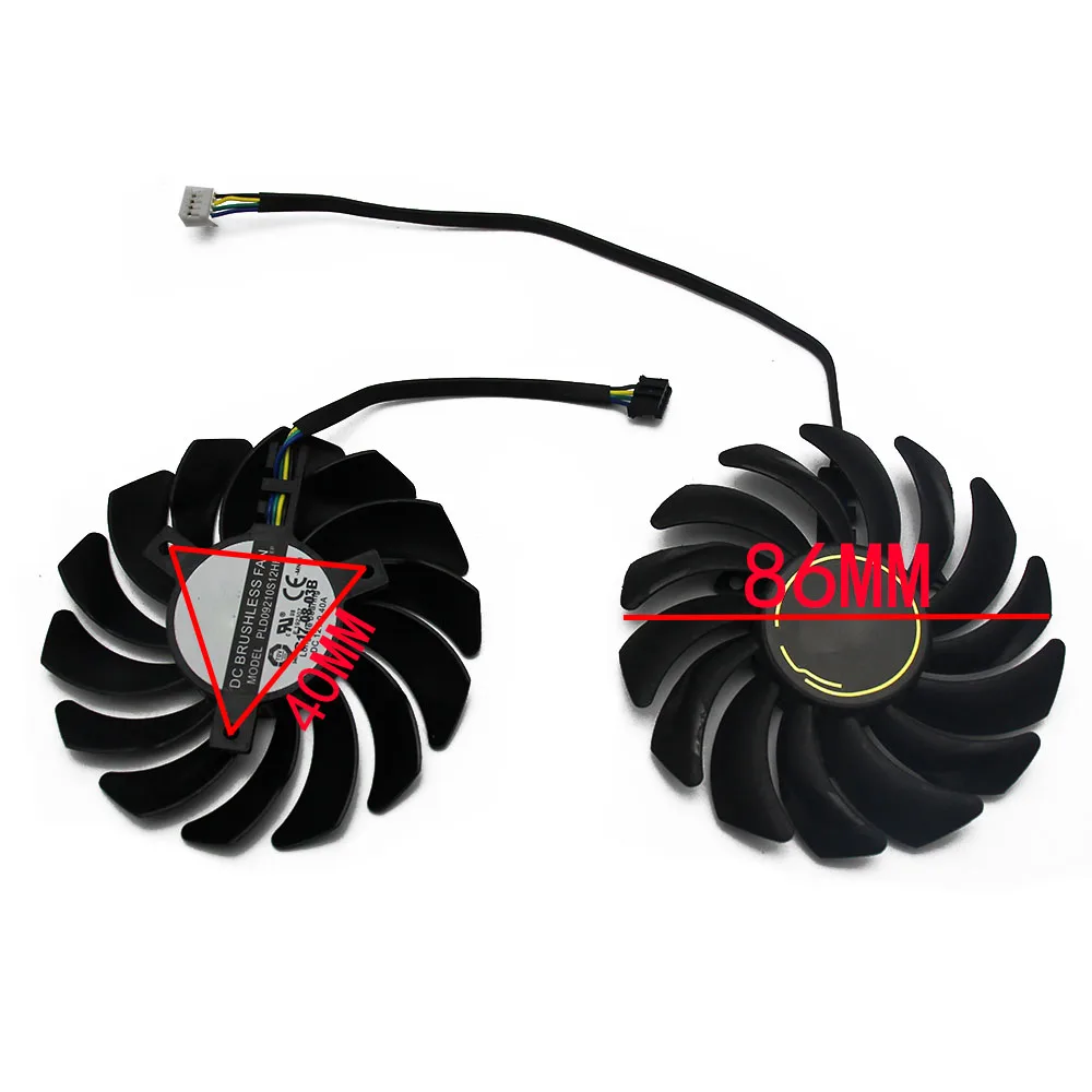 PLD09210S12HH 4Pin Graphics card fan RTX2080 RTX2070 For MSI GEFORCE RTX 2060 2070 2080 SUPER VENTUS Graphics Card Cooling Fans
PLD09210S12HH 4Pin Graphics card fan RTX2080 RTX2070 For MSI GEFORCE RTX 2060 2070 2080 SUPER VENTUS Graphics Card Cooling Fans